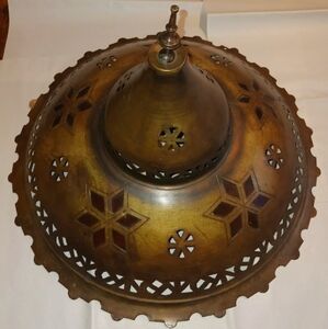 Trump Taj Mahal Casino Ceiling Light Shade! Copy of Receipt and Dead Casino Pics